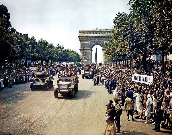 Pariisin vapauttaminen elokuussa 1944