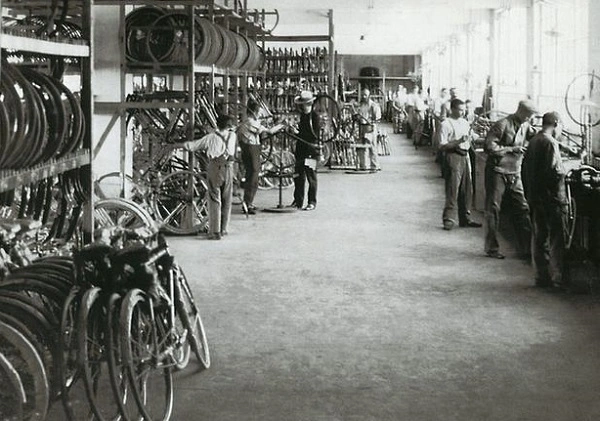 Opelin polkupyörätehdas 1927