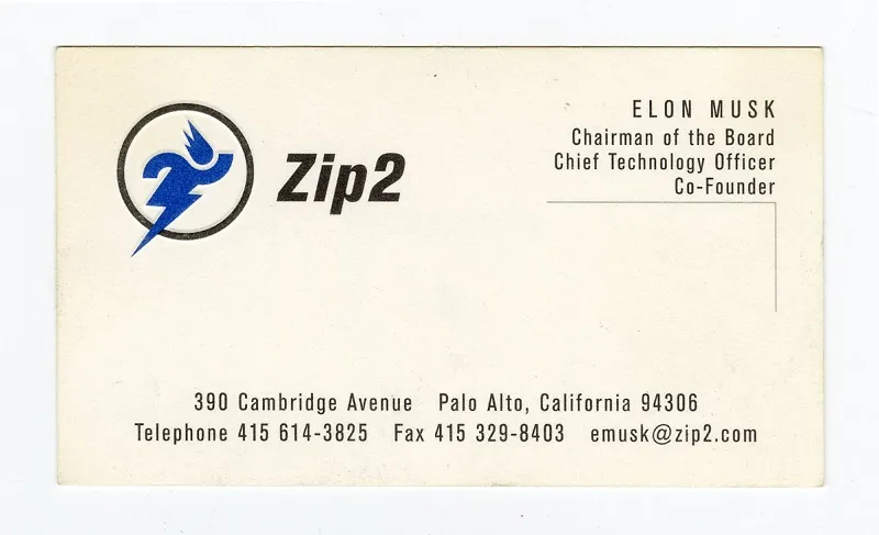 ZIP2 käyntikortti 1996