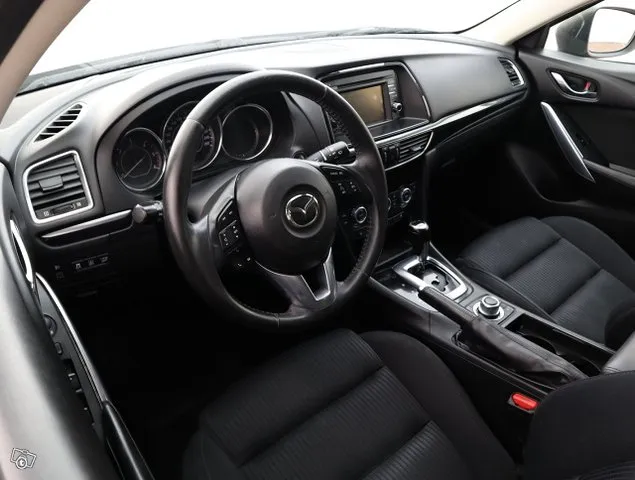 Mazda 6 Sport Wagon 2,2 (150) SKYACTIV-D Premium 6AT 5ov TG2 - Suomi-auto, Koukku, Navi, Moottorinlämmitin, Bluetooth - Ilmainen kotiintoimitus Thumbnail 7