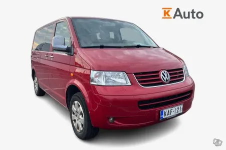 Volkswagen Transporter Kombi ha 2-3-3, 2,5 TDI 128 kW * 9-Paikkainen | Matkailuauto | Kahdet renkaat | Vetokoukku*